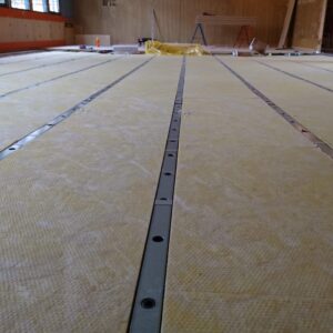 FLS Ltd. Subfloor Steel joist insulated