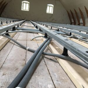 Subfloor Steel Attic Installations