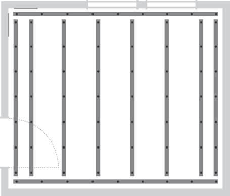 FLS Ltd. SubFloor Single room Layout Example